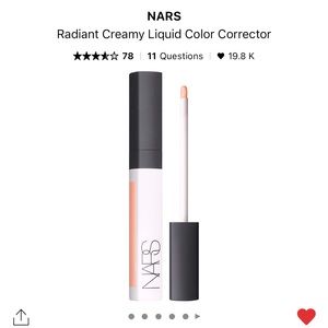 New!!Nars radiant color corrector concealer! Shade:light